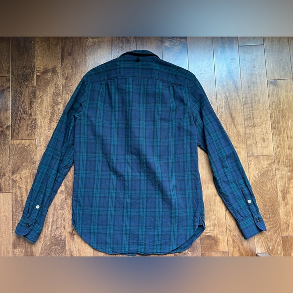 Rag & Bone black watch flannel shirt - Picture 4 of 6